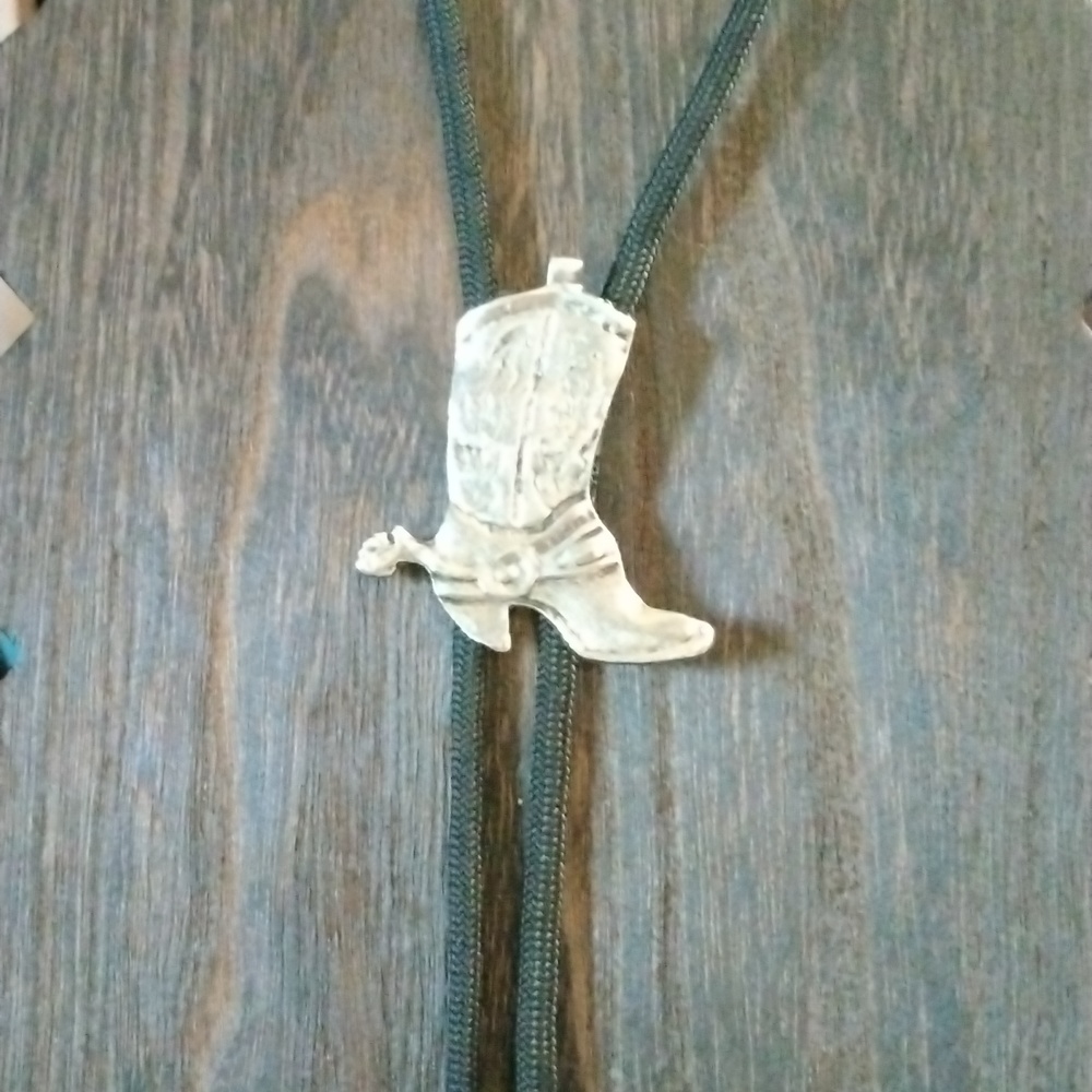 Cowboy Boot Bolo Tie